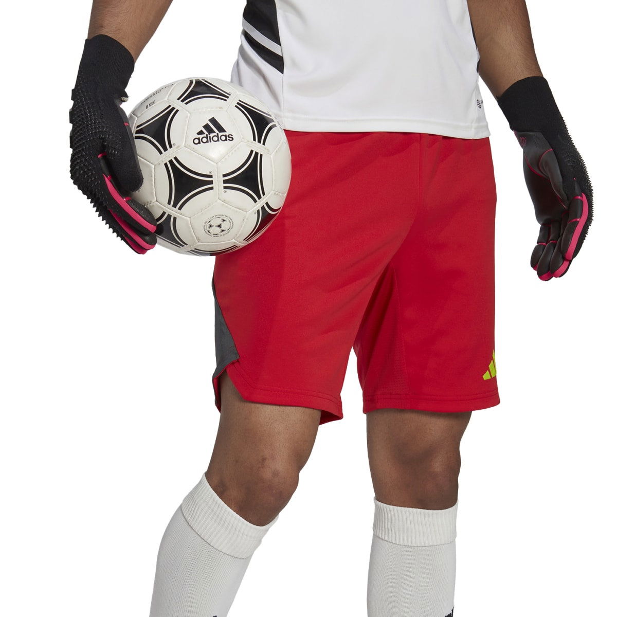 Šortky adidas Performance Tiro 23 Pro Goalkeeper Shorts Červená | ht2416, 0