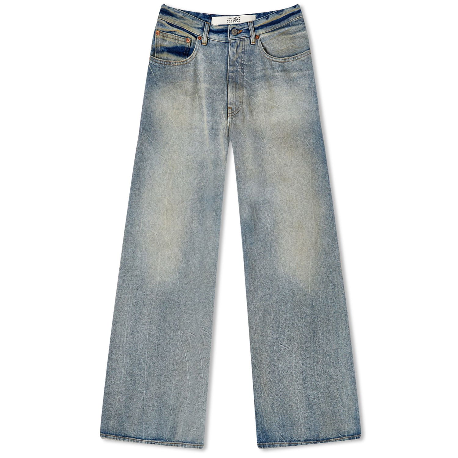 Džínsy Maison Margiela MM6 Baggy Wide Leg Jean Šedá | S62LB0131-S30828-962, 0