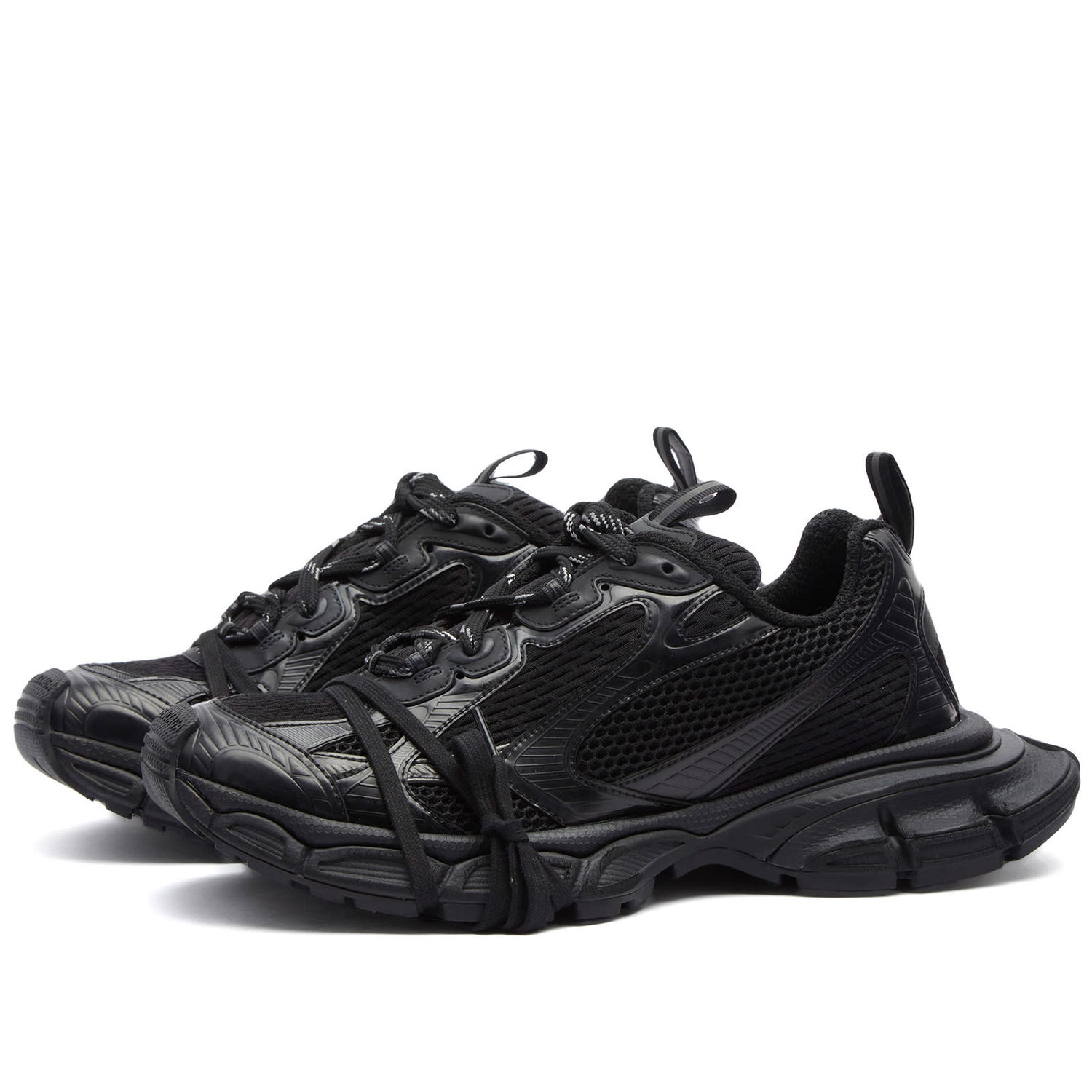 Tenisky a topánky Balenciaga Men's 3XL Sneakers in Black, Size UK 10 | END. Clothing Čierna | 734734-W3XL1-1010, 0