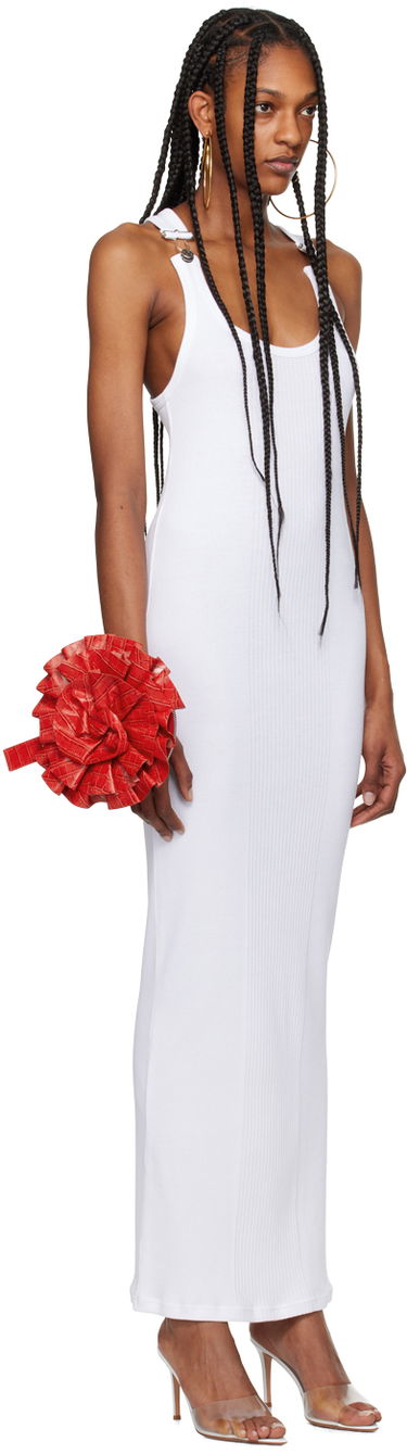 Šaty Jean Paul Gaultier Jean Paul Gaultier Strapped Maxi Dress Biela | 24/25-F-RO118-J054-01, 1