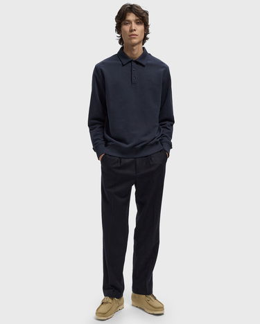 Nohavice Edmmond Studios JACK Pleated Trousers Čierna | 325-50-03590, 2