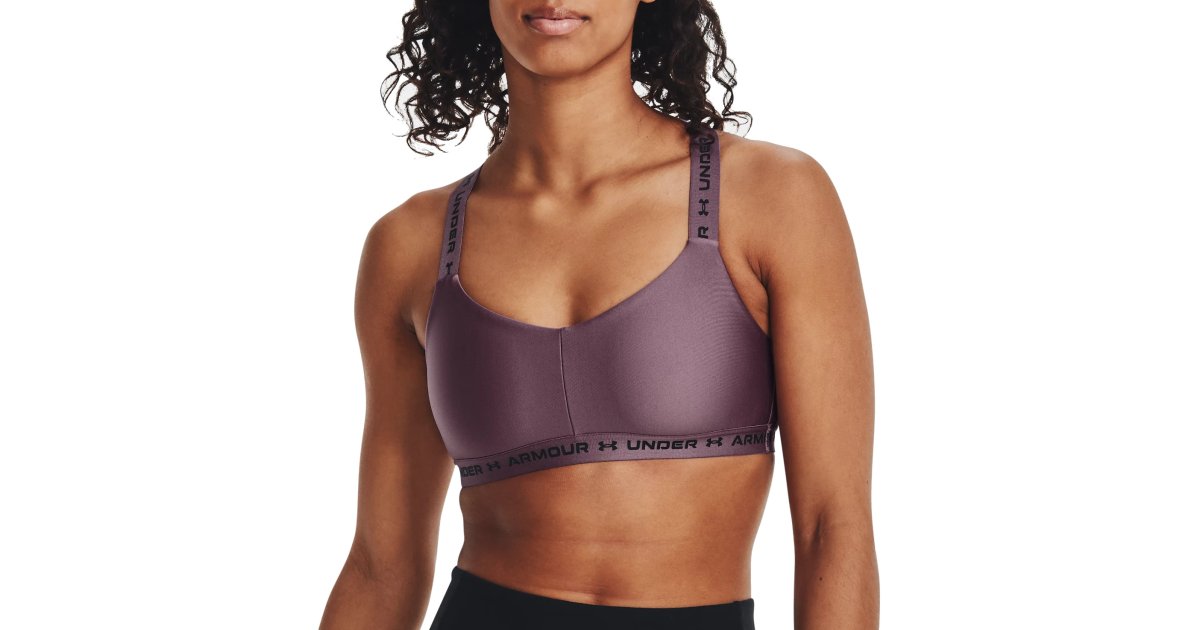 Podprsenka Under Armour High Crossback Bra Vínová | 1361033-500, 1