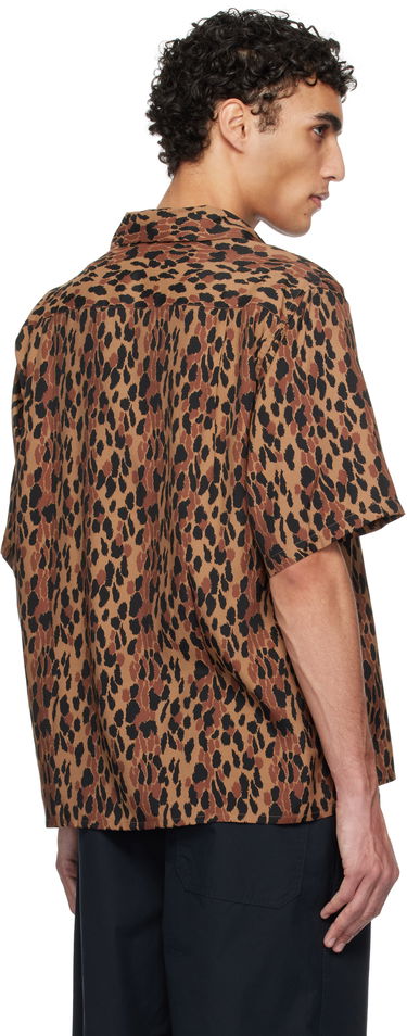 Košeľa WACKO MARIA WACKO MARIA Leopard Print Resort Shirt Hnedá | 25SSE-WMS-HI03, 2