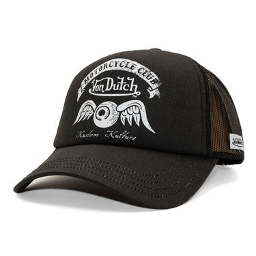 Šiltovka Von Dutch Von Dutch VD MC Trucker Cap Čierna | VD/0/CAS1/CREW8, 0