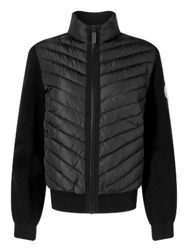 Prešívaná bunda Canada Goose Hybridge Padded Knit Jacket Čierna | 6830L-61