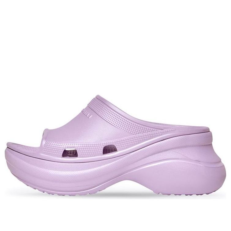 Tenisky a topánky Balenciaga Balenciaga x Crocs Platform Slides Fialová | 677389W1S8E5600, 0