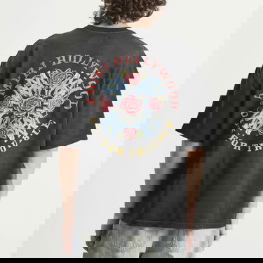 Tričko AMIRI Out For Trouble Oversized T-Shirt Čierna | AMJYTE1261-BLK, 3