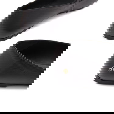 Tenisky a topánky Anine Bing Nikki Black Leather Flats Čierna | A-14-0201-000, 4