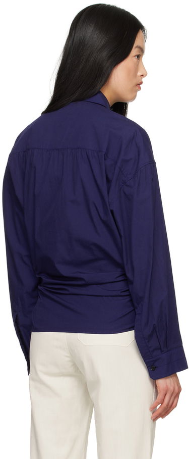 Košeľa LEMAIRE LEMAIRE Women's Twisted Button-Up Shirt Modrá | SH1032 LF445, 2