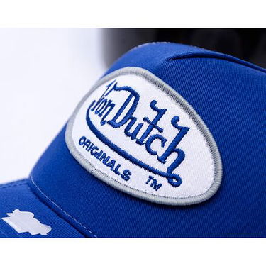 Šiltovka Von Dutch Von Dutch Trucker Boston Twill Cap Modrá | VD-7030762, 4