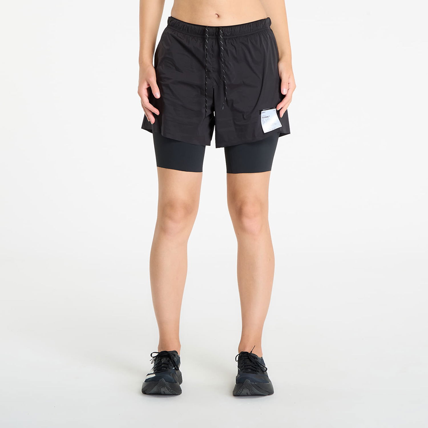 Šortky Satisfy Satisfy TechSilk 8" 2-in-1 Shorts Čierna | 12046-00000, 0