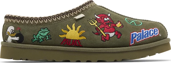 Tenisky a topánky UGG Palace x Tasman Slipper "Burnt Olive" Zelené | 1157290-BTOL, 0