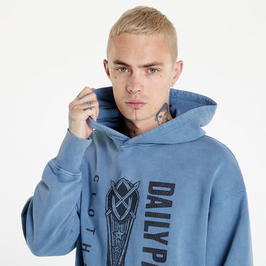 Mikina DAILY PAPER Naqib Hoodie Modrá | 2221004, 3