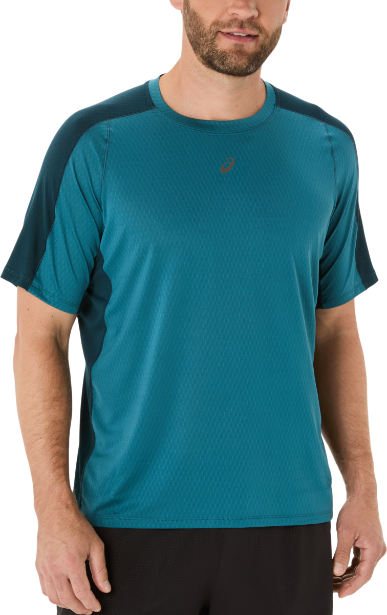 Tričko Asics Fujitrail Elite Short Sleeve Running T-Shirt Tyrkysová | 2011d264-400, 0