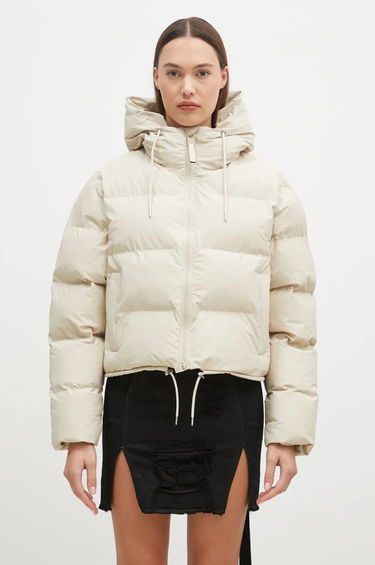 Prešívaná bunda Rains Alta Short Puffer Jacket Béžová | 15150.26, 0