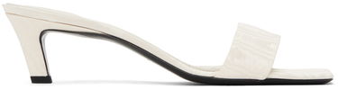 Doplnky TOTEME TOTEME 'The Mule' Heeled Sandals Biela | 243-WAS0154-FB0232, 0