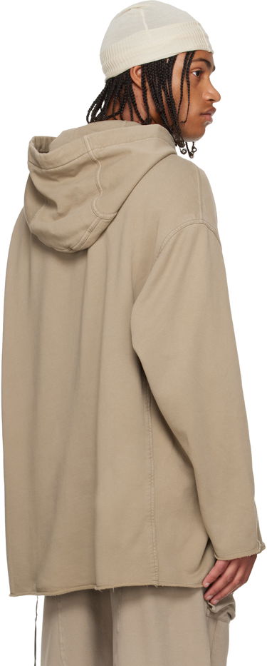 Mikina Rick Owens DRKSHDW Concordians Peter Hoodie Béžová | DU02E7280 FP, 2