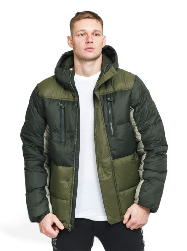 Prešívaná bunda Under Armour CGI Down Blocked Jacket Zelené | 1364895-310