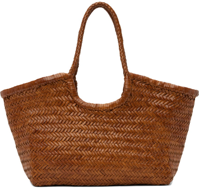 Tote bag Dragon Diffusion Brown Nantucket Big Tote Hnedá | 8822 NANTUCKET BASKET BIG, 0