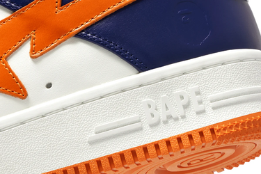 Tenisky a topánky BAPE Bape Sta #3 Blue/Orange Čierna | 0ZXSHM191303M-BLU, 5
