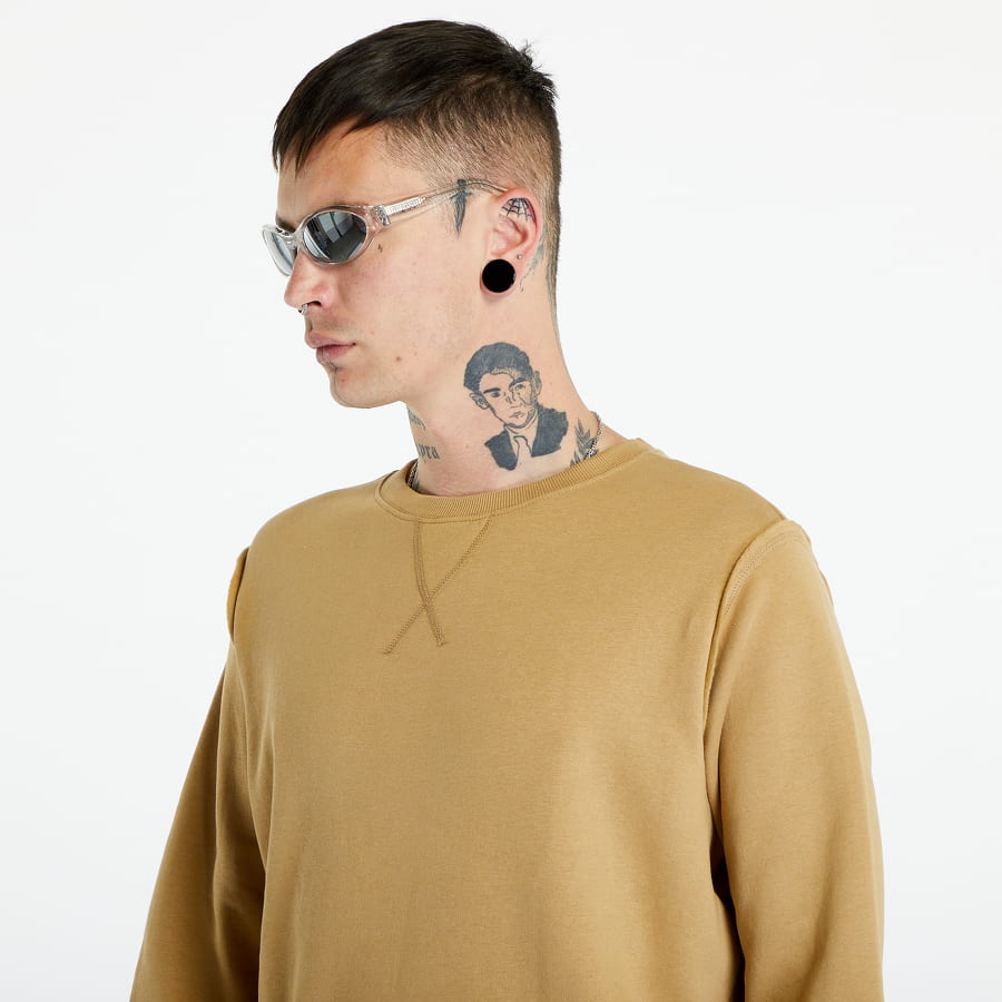 Oversized Open Edge Crewneck