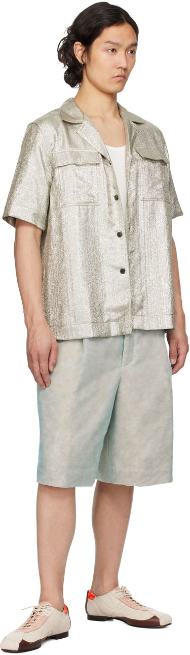 Šortky Dries Van Noten Dries Van Noten Layered Shorts Modrá | 251-020952-1501, 3