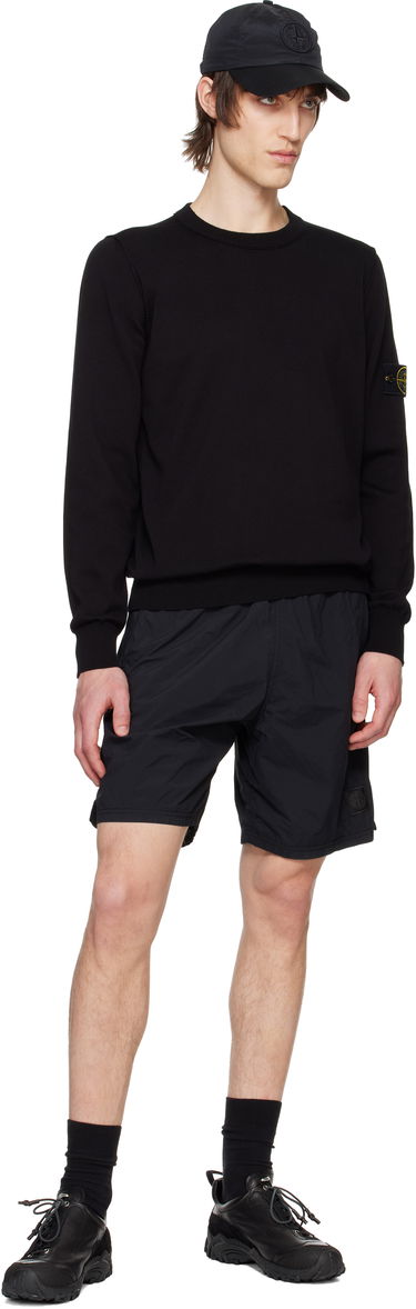 Sveter Stone Island Stone Island Organic Cotton Crewneck Sweater Čierna | K1S15 5100053 S00B2, 4