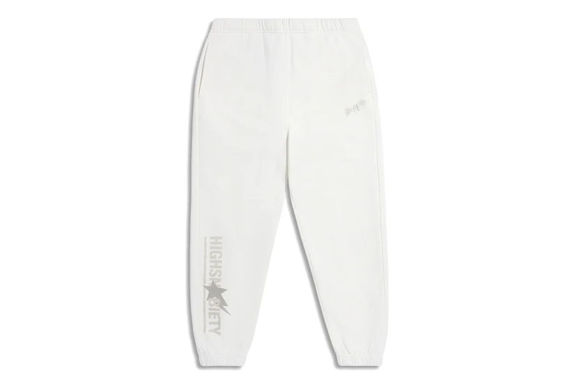 Tepláky BAPE BAPE x Highsnobiety Sweat Pants Ivory Biela | 1J73-152-905