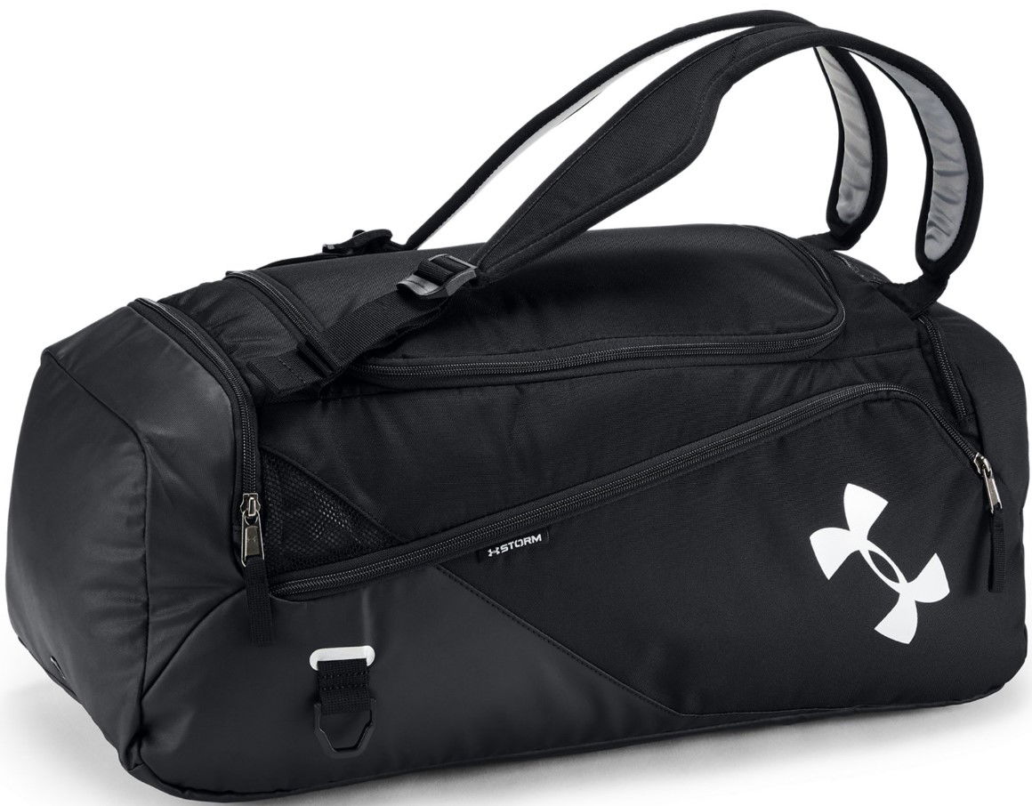Batohy a tašky Under Armour UA Contain Duo SM BP Duffle-BLK Čierna | 1381920-001, 0