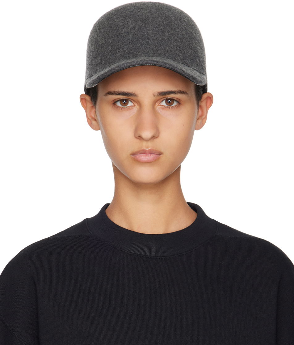 Šiltovka Jil Sander Felt Cap Šedá | J40TC0108_J40116, 0