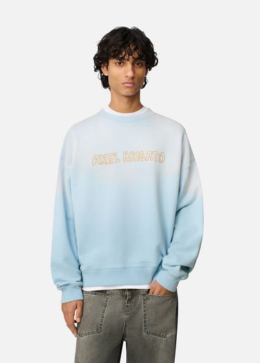 Mikina AXEL ARIGATO Rue Crewneck Sweatshirt Modrá | A3992002, 2