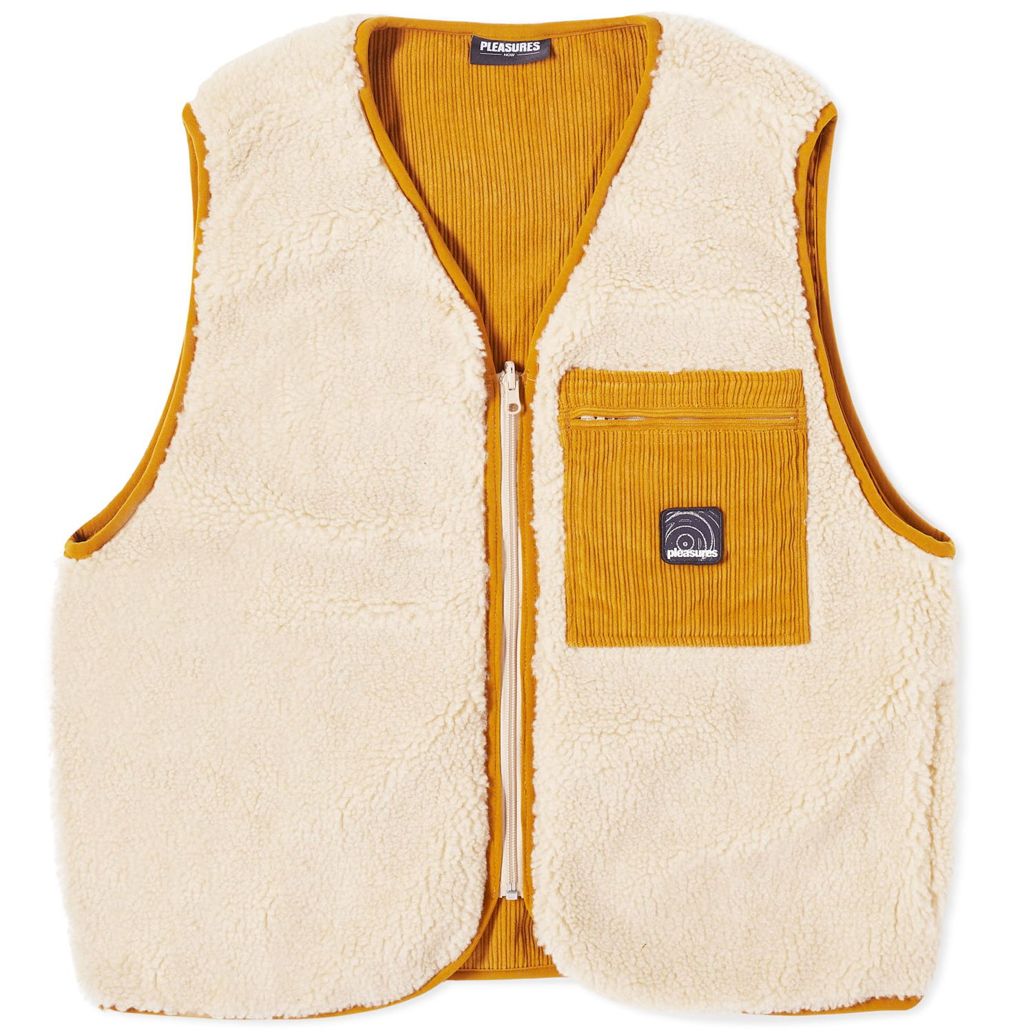 Vesta Pleasures Infinite Reversible Vest Béžová | P23F013-BGE, 0