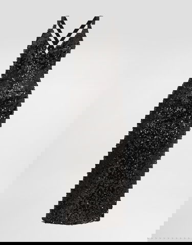 Šaty Dolce & Gabbana Sequined Dress Collection Čierna | F6H7MTHLMZMN0000, 0