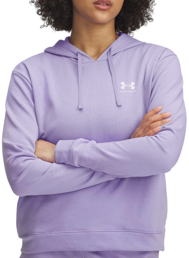 Mikina Under Armour Rival Terry Hoodie Fialová | 6005511-538, 0