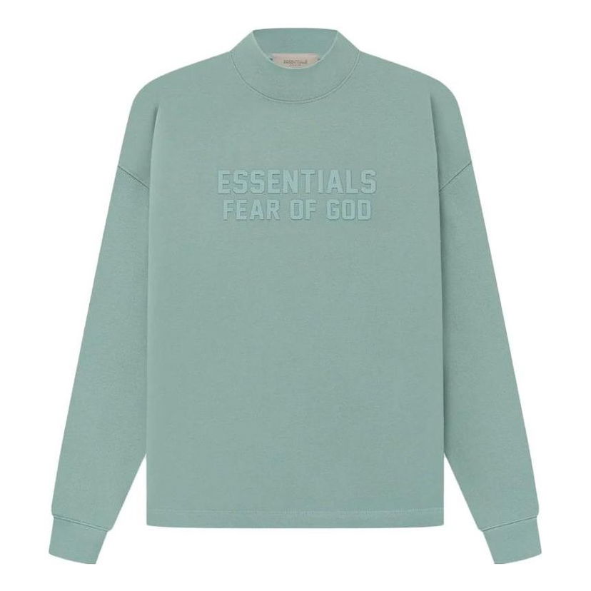 Sveter Fear of God Essentials Relaxed Crewneck Zelené | FOG-SS23-023