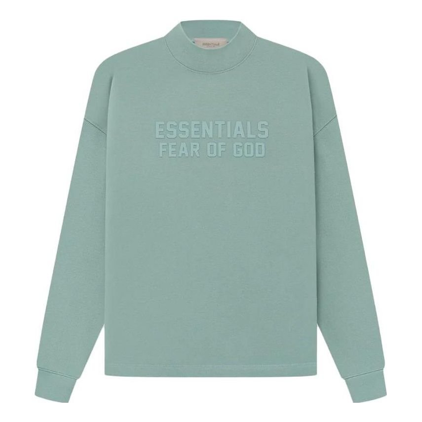 Sveter Fear of God Essentials Relaxed Crewneck Zelené | FOG-SS23-023, 0