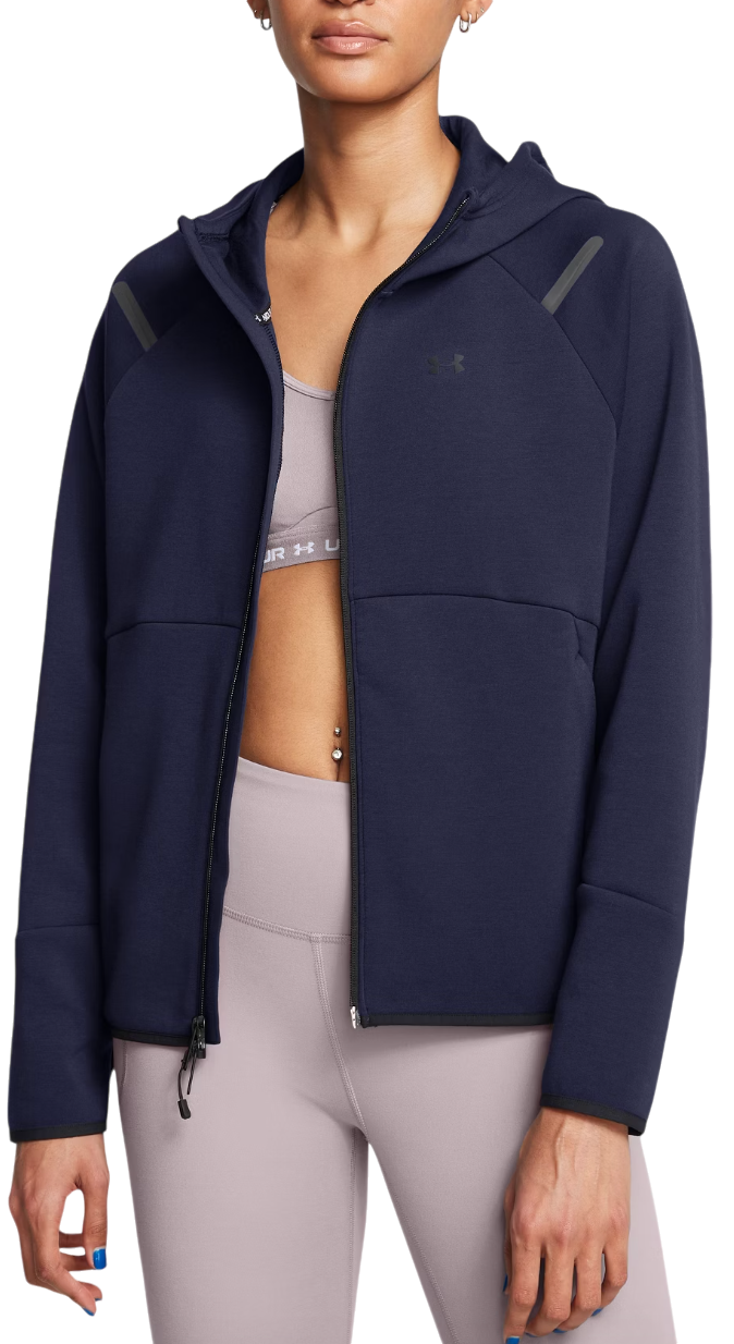 Mikina Under Armour Hoodie Unstoppable Fleece Navy | 1379842-410, 0