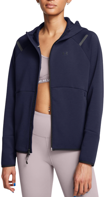 Mikina Under Armour Hoodie Unstoppable Fleece Navy | 1379842-410, 0