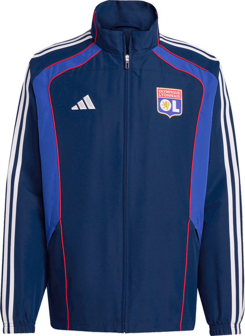 Bunda adidas Originals Olympique Lyonnais Training Jacket Navy | jl8061