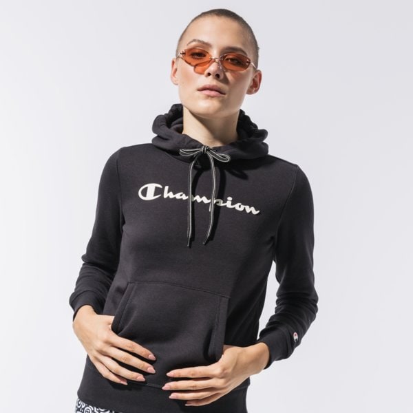 Mikina Champion Hooded Sweatshirt Čierna | 113207KK001, 0
