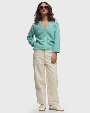 Sveter American Vintage Knitwear Cardigan Zelené | EAST19GE24-LAGON-CHINE, 1