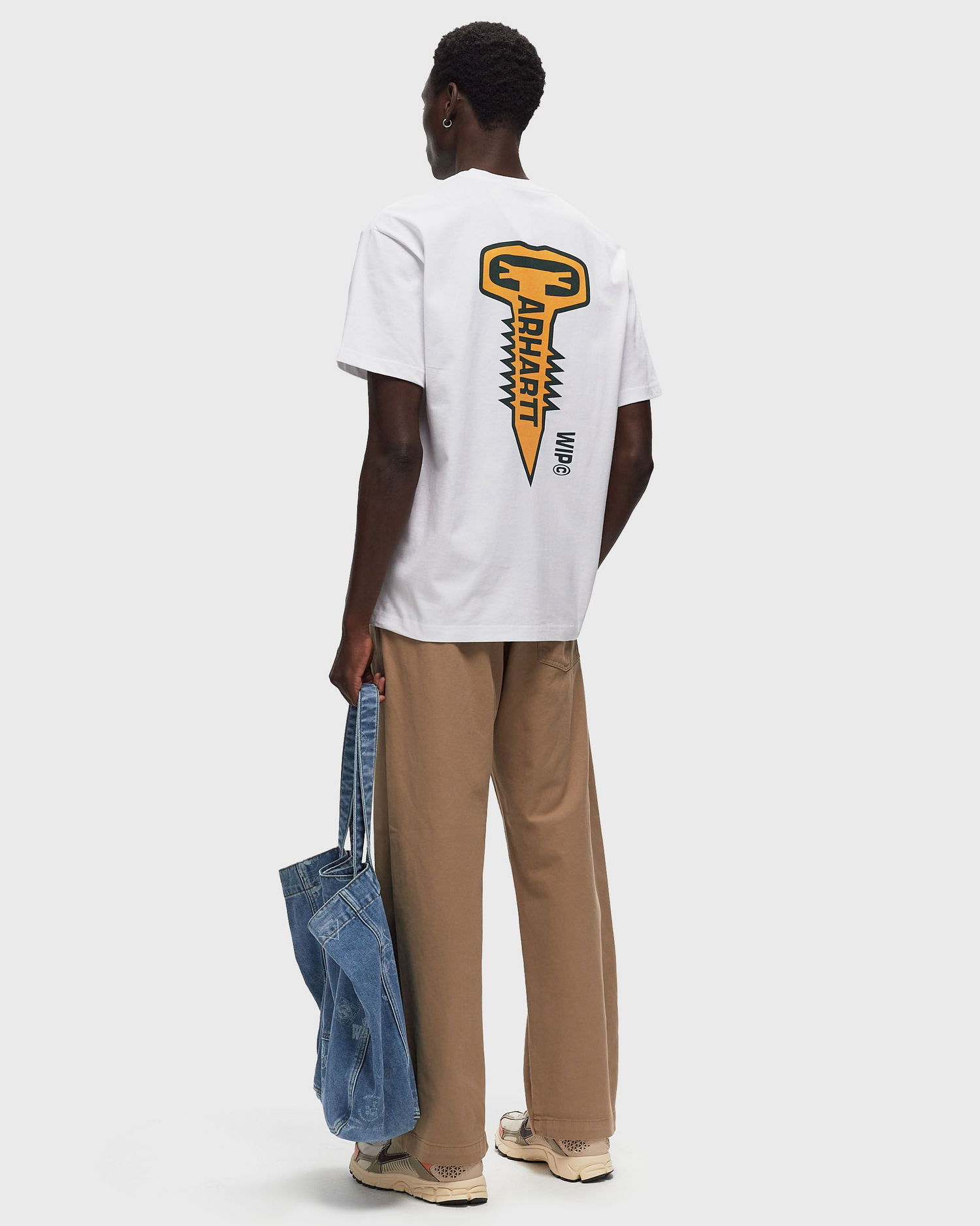 Tričko Carhartt WIP Cross Screw Tee Biela | I033949-02.XX, 1