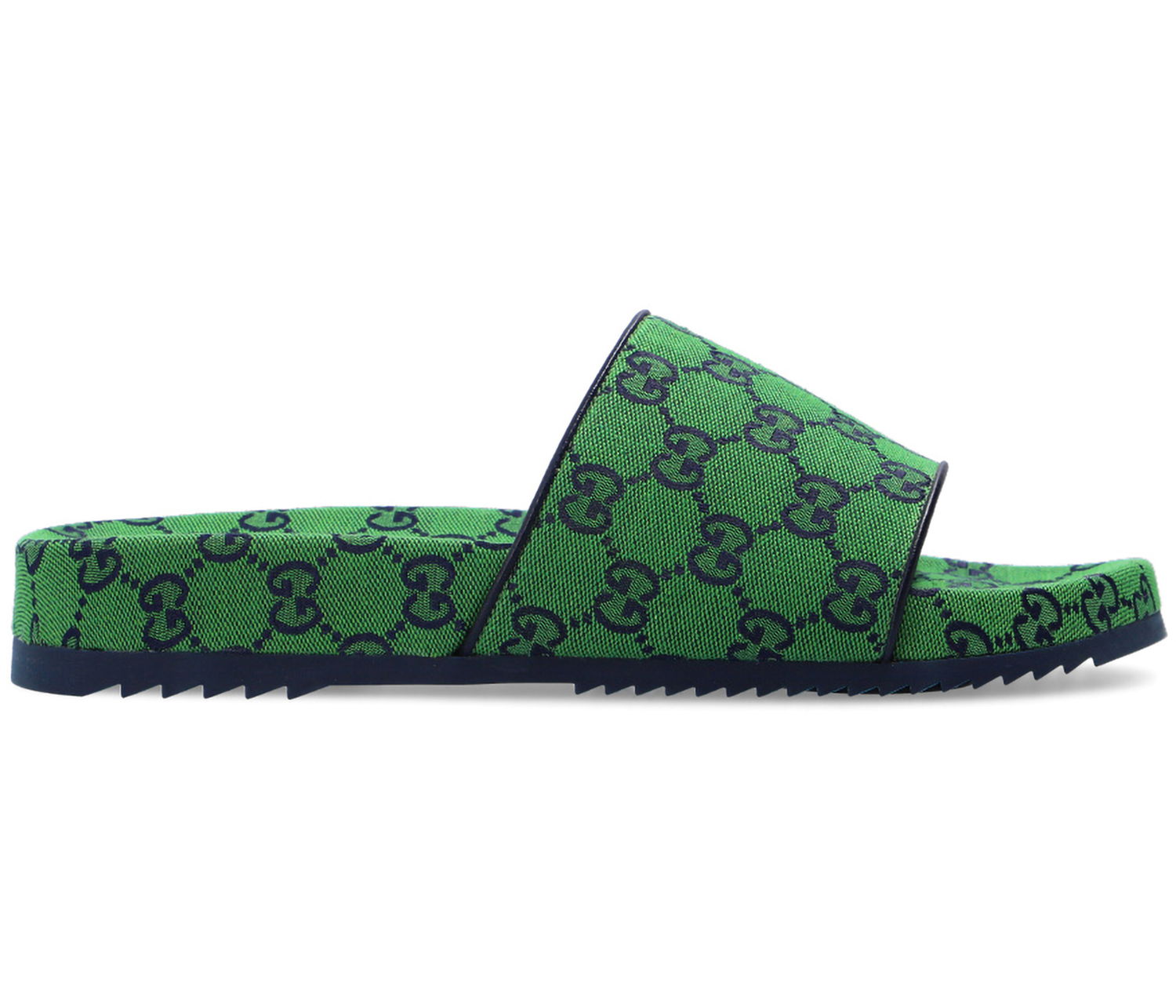 Tenisky a topánky Gucci GG Canvas Slide 'Green Monogram' Zelené | 663660 9SFV0 3360, 0