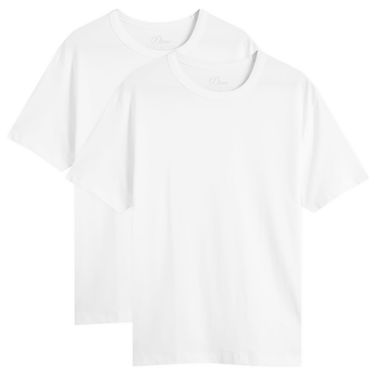 Tričko Dime Dime Classic 2 Pack T-Shirts, Size Large Biela | DIMEFA2537WHT, 0