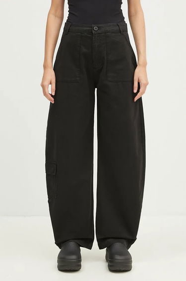 Cargo nohavice Alpha Industries Field High Waist Cargo Pants Čierna | 148021, 0
