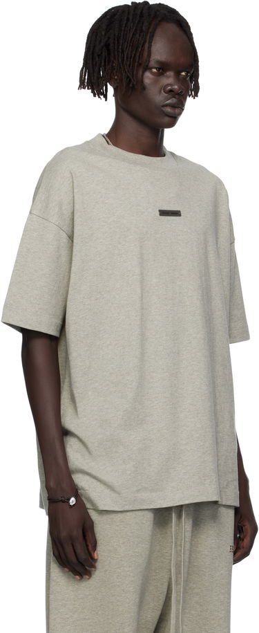 Tričko Fear of God Fear of God ESSENTIALS Classic Fit T-shirt Šedá | 125SP254195F, 1