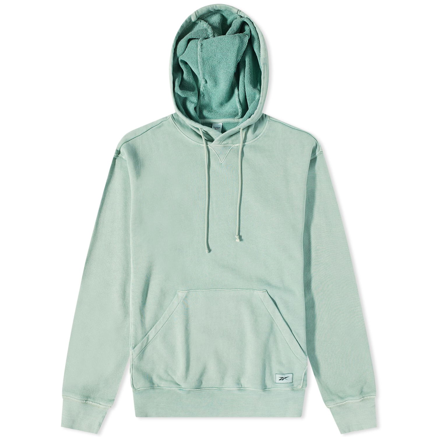 Mikina Reebok Classic Non-Dyed Hoodie Tyrkysová | HS9149, 0