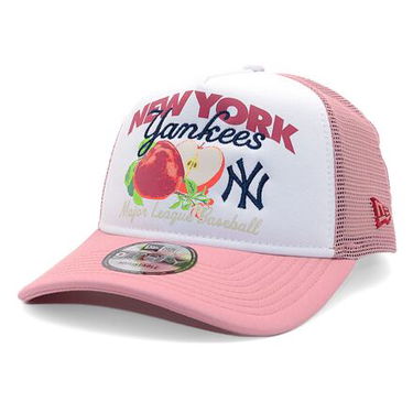 Šiltovka New Era New Era MLB Fruit Graphic 9FORTY Trucker NY Yankees Cap Ružová | 60595262, 0