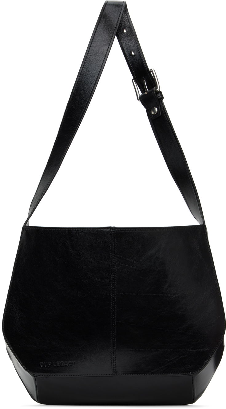 Taška cez rameno OUR LEGACY Flat Bag Čierna | A4248FT, 0