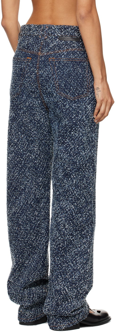 Stella McCartney High-Rise Bouclé Jeans